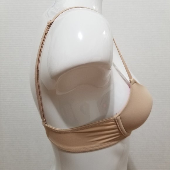 Victoria's Secret PINK bra 32B Wear Everywhere Demi solid basic convertible - Picture 4 of 15